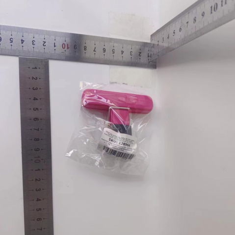 Cleste multifunctional pentru sigilarea pungilor, din plastic, mentine alimentele proaspete, 7x6.5 cm, roz [1]