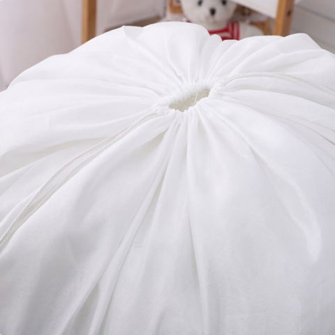 Cutie de depozitare tip cos, impermeabila, cu snur, capacitate 100 l, cu manere, 50x50x40cm, model frunze, verde [3]