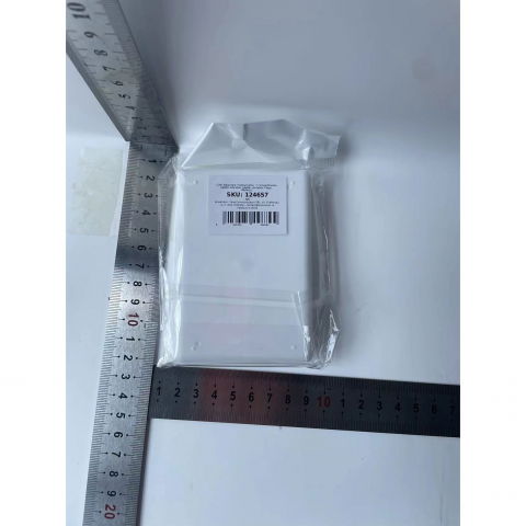 Cutie depozitare medicamente, 7 compartimente sigilate individual, pliabila, portabila, alb/rosu [5]