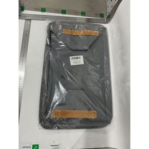 Cutie depozitare  pentru haine, lucruri, din textil cu cadru metalic, manere laterale, forma dreptunghiulara, 48 x 28 x 25 cm, volum 34 l gri [1]