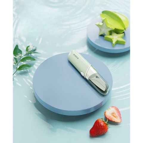 Cutit de fructe multifunctional, razatoare, curatator fructe-legume, deschizator de sticle, 18.1x3.8x2cm, verde [2]