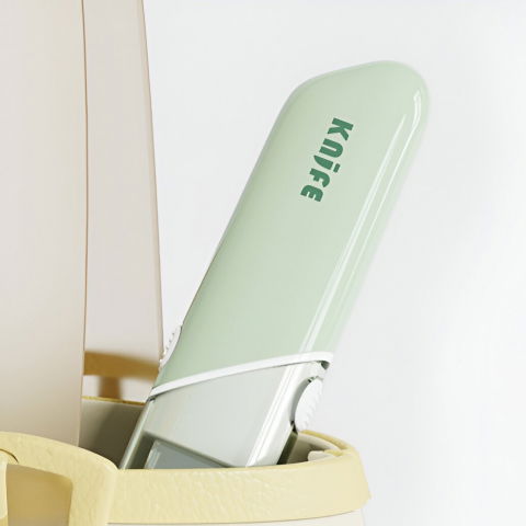 Cutit de fructe multifunctional, razatoare, curatator fructe-legume, deschizator de sticle, 18.1x3.8x2cm, verde [1]