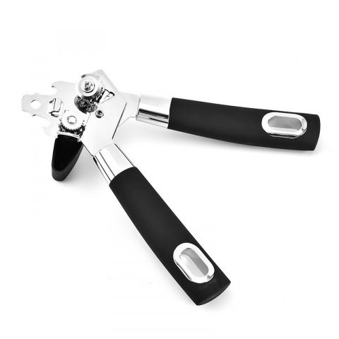 Desfacator de conserve multifunctional  otel inoxidabil, maner antialunecare, ergonomic, rezistent la rugina, usor de utilizat, 21.6 x 6 cm, argintiu [11]