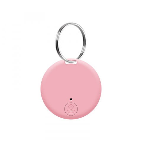 Dispozitiv anti pierdere inteligent, conexiune bluetooth, dispozitiv anti pierdere pentru accesorii, baterie si manual de utilizare incluse 38 x 38 x 7 mm, roz [1]