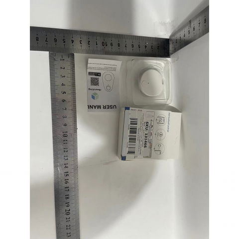 Dispozitiv anti pierdere inteligent, conexiune bluetooth, dispozitiv anti pierdere pentru accesorii, baterie si manual de utilizare incluse 38 x 38 x 7 mm, alb [4]