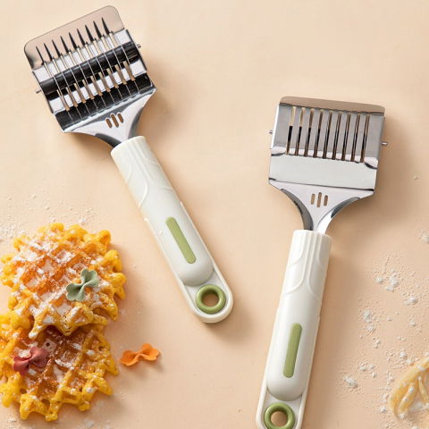 Dispozitiv de taiat taietei, din plastic cu inox razatoare, curatator de legume-fructe, maner anti alunecare, 22 x 6.5 cm alb [3]