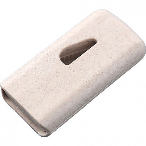 Caserole, genți termice și organizatoare pastile - Dispozitiv taiere si depozitare medicamente, bej, plastic, 8 x 4 x 1.8 cm