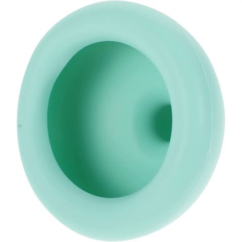 Dispozitiv terapeutic sputa, cupa pentru terapie toracica, dispozitiv de eructare, pentru sugari si copii, 7.5 x 6 cm, din silicon, verde [2]