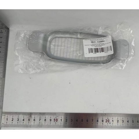 Feliator de alimente, pentru branza, unt, oua, din aluminiu, 19.5 x 6.5 x 2 cm, argintiu [1]
