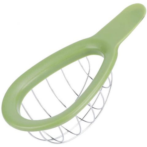 Accesorii pentru pregătirea alimentelor - Feliator de avocado, pentru taierea in cubulete, multifunctional, pentru bucatarie, otel inoxidabil, abs, 16x8x5 cm, verde