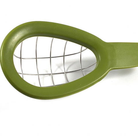 Feliator de avocado, pentru taierea in cubulete, multifunctional, pentru bucatarie, otel inoxidabil, abs, 16x8x5 cm, verde [1]