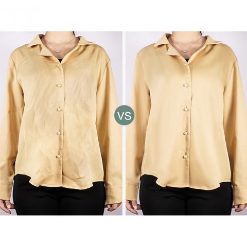 Fier de calcat royal, 1200w, cu abur, talpa ceramica, rezervor, functie anti calcar si auto curatare, 24.5x10.5x11.7 cm, alb [6]