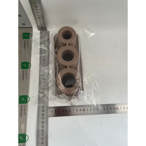 Forma pentru gheata, din silicon, cuburi de gheata, forme rotunde, inghetare rapida, 20.7 x 8.4 x 6.5 cm maro [1]