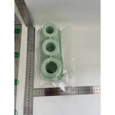 Forma pentru gheata, din silicon, cuburi de gheata, forme rotunde, inghetare rapida, 20.7 x 8.4 x 6.5 cm verde [3]