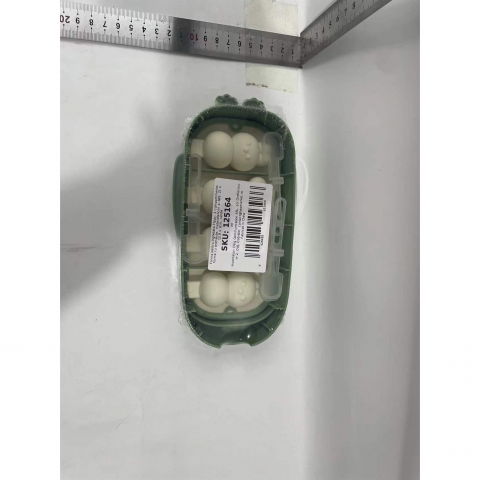 Forma pentru inghetata  4 compartimente, forme cu animalute, materialsilicon si abs, 21 x 12.8 x 3cm, verde [8]