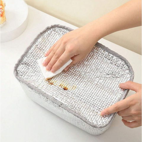 Geantă frigorifică, cu desene animat 3d, portabilă pentru copii, de prânz, din pânză oxford, 27.5x18x20 cm, model tigru, portocaliu [4]