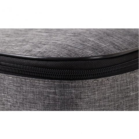 Geanta  pentru depozitare acte si documente, facturi, carduri, cu cod de securitate, 2 compartimente, impermeabila, 37 x 10.5 x 27 cm, gri [8]