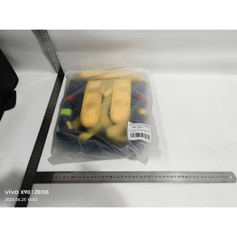 Ghiozdan montessori, pentru copii 2-6 ani, fidget pop, cu catarame si fermoare, jucarii senzoriale, activitate de invatare prin joc, albastru marin, 0.25 kg, 28x10x23 cm [6]