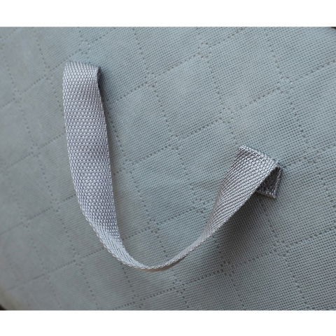 Husa de depozitare, intrebuintare multipla, pliabila, cu fermoar bidirectional si fereastra laterala transparenta, lavabila, 50x48x28 cm, gri [1]