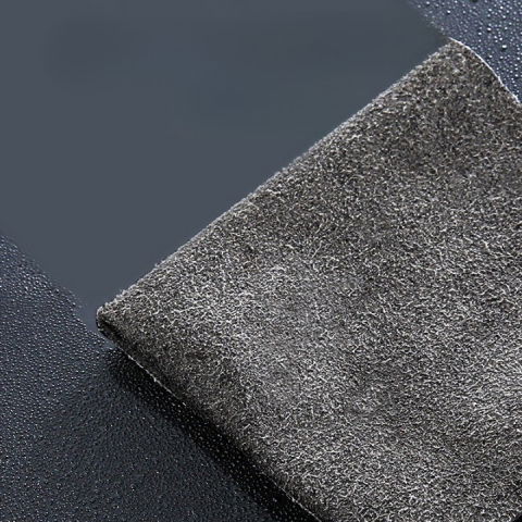 Laveta magica din microfibra, pentru stergerea sticlei, fara scame, absorbanta, 20x30 cm, gri [4]