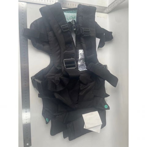 Marsupiu ergonomic  4 in 1, multifunctional, 4 pozitii, 6-36 luni, 3.5kg - 15 kg, negru [8]