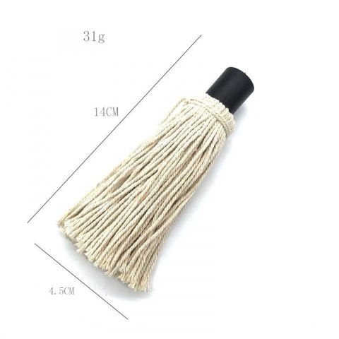 Matura din bumbac, pentru gratar, de uns cu ulei/sosuri preparatele, 45.5 x 4.5 cm, maro [3]