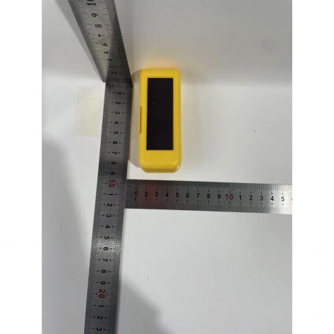 Mini aparat de sigilat pungi cu baterii, etansare prin caldura, spate magnetic, portabil, 9.7x3 cm, galben [4]