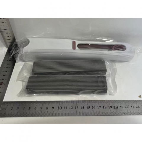 Mop de mana mini-portabil, cu sistem de stoarcere, dispozitiv de curatat manual, cu burete absorbant, din pva, 29.5 x 15.5 cm, 2 rezerve, alb [7]