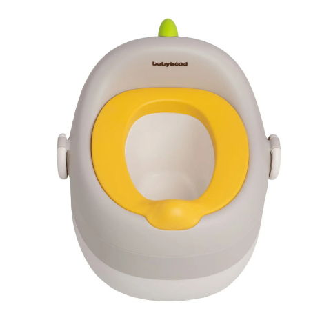 Olita pentru copii, 3 in 1, detasabila, inaltator, reductor wc, cu capac, 100 de saci de unica folosinta, gri [4]