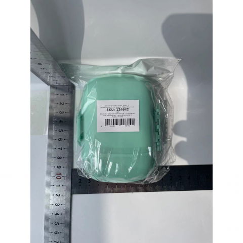 Organizator medicamente, plastic, 8 compartimente, 0.1 l, albastru, 11 x 7 cm [5]