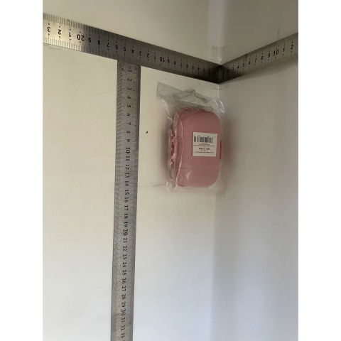 Organizator medicamente, plastic, 8 compartimente, 0.1 l, roz, 11 x 7 cm [6]