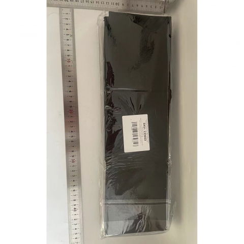 Organizator pentru sertar, 3 marimi, pentru lenjerie, tricouri, sosete, 6 piese, pliabil, stivuibil, din tesatura, negru [3]