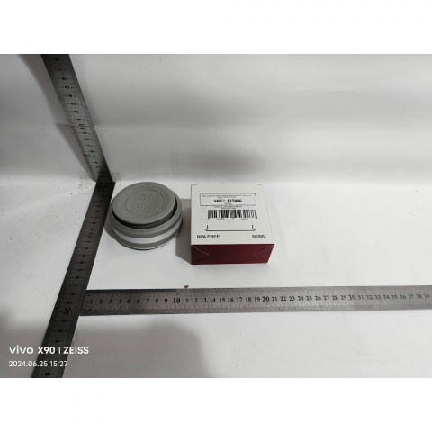 Pahar pliabil din silicon  prentru calatorii, 350 ml, pai inclus, 9 x 9.2 cm, gri [5]