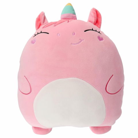 Patura 2in1 pentru pat sau canapea, model jucarie unicorn cu spatiu de depozitare patura, microfibra, 1x1.7 m, roz [4]