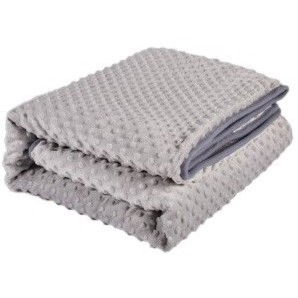 Îngrijire, transport și organizare pentru bebeluși și copii - Patura cu incalzire electrica, 100 w, 160x130 cm, 3 trepte de incalzire, flanel, gri