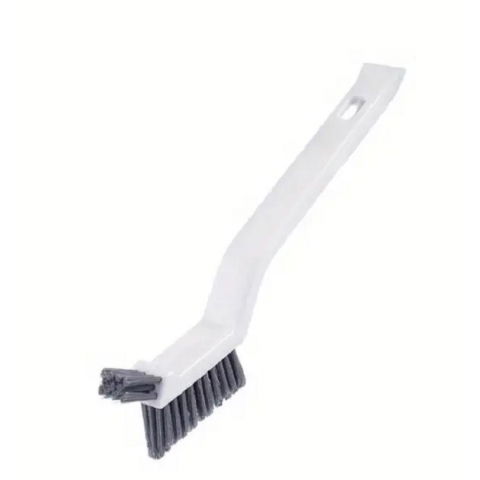 Perie 3in1 de curatat podele si rosturi, lungime maner 28 cm, peri din pp, otel si plastic, cleste pentru scame si par inclus, alb [3]