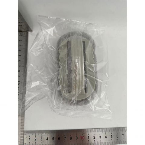 Perie burete de curatat cu maner, perie pentru gresie, baie, bucatarie gri [1]