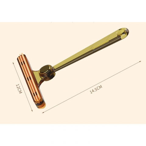 Perie de indepartare a scamelor, pentru haine si par de animale, cu doua fete, manual, multifunctional, 12x14.5 cm, accesoriu pentru casa, portocaliu [4]