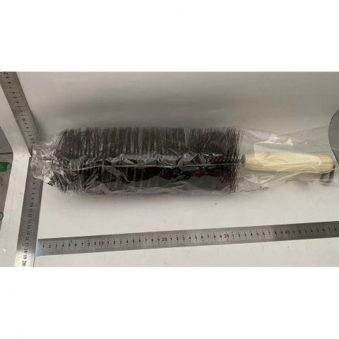 Perie multifunctionala 2in1, de curatare a prafului, 38 x 11 cm, perie si burete, crem [1]