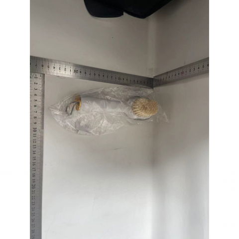 Perie pentru curatare incaltaminte cu recipient pentru detergent, perie multifunctionala pentru incaltaminte si lenjerie, cu peri moi, fara deteriorare, 22x6x4 cm, culoare alb [2]