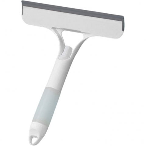 Racleta de curatare 3 in 1, multifunctional, pentru casa si masina, pulverizator de spray, racleta din silicon si burete, 21.5 x 25.7 cm, alb [4]