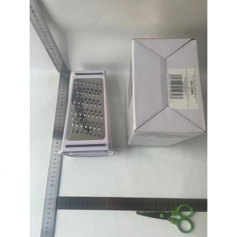 Razatoare de bucatarie cu cutie colectoare  doua tipuri de lame, carcasa inox si abs, design practic, alb [7]