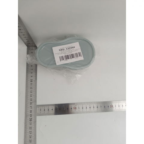 Recipient de depozitare avocado 5in1, etans, pentru frigider, din plastic, dispozitiv de taiat, curatat, feliat, 15x4.5x7 cm, gri [1]