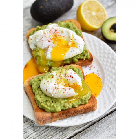 Recipient dublu pentru oua, din plastic  pentru gatit la microunde, 22 x 11.8 x 8 cm, gri [1]