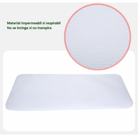 Rucsac multifunctional pentru mamici, cu patut pliabil si baza de schimbat, rezistent la apa, capacitate mare, usor, compartimente multiple, buzunar termic pentru lapte, 42 x 32 x 22 cm, albastru inchis [5]