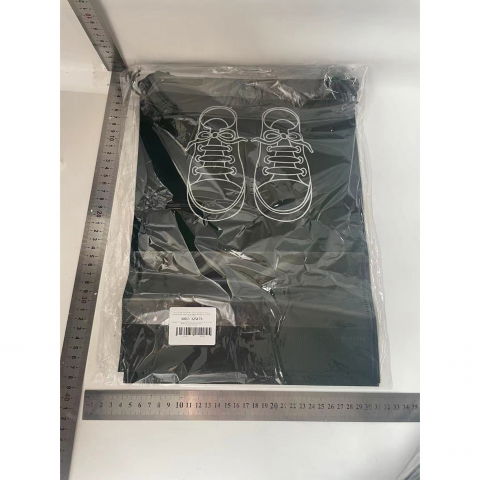 Sac depozitare incaltaminte, pentru voiaj sau depozitare, rezistent la praf, compatibil cu masina de spalat, 27 x 36 cm, verde inchis [4]