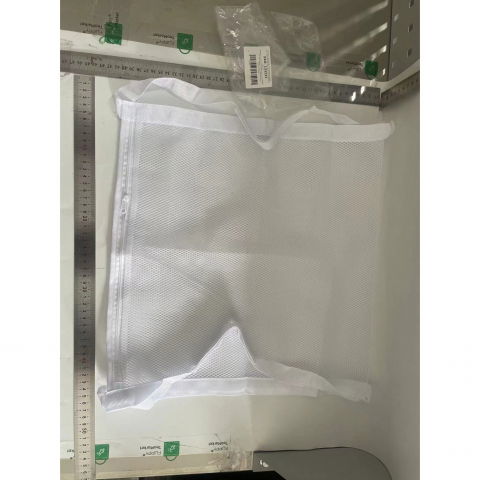 Sac pentru spalare incaltaminte, dimensiuni mari, pentru masina de spalat, 40x40x1 cm, alb [2]