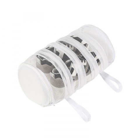 Îngrijire şi confort acasă - Sac pentru spalare incaltaminte, pentru masina de spalat, 40 x 19 cm, alb