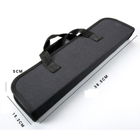 Set 20 ustensile pentru gratar, din otel inoxidabil, geanta oxford, argintiu [11]