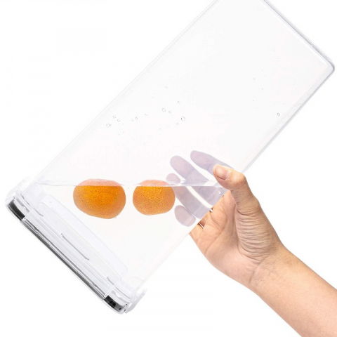 Set 4 recipiente din plastic, pentru alimente/obiecte, inchidere ermetica, 4 x 2.8l, transparent [5]